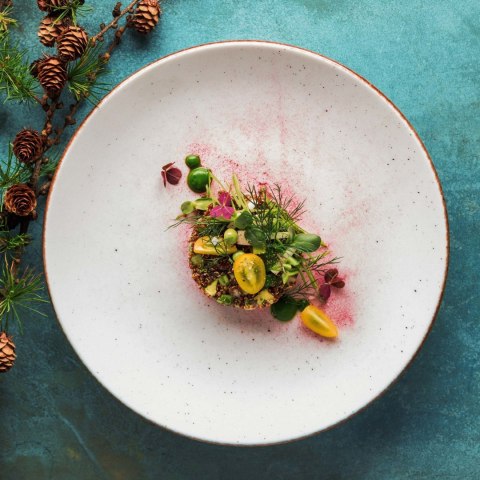 Filiżanka ze spodkiem Opal 230 ml Fine Dine