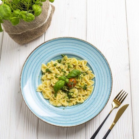 Filiżanka ze spodkiem Turkus 230 ml Fine Dine