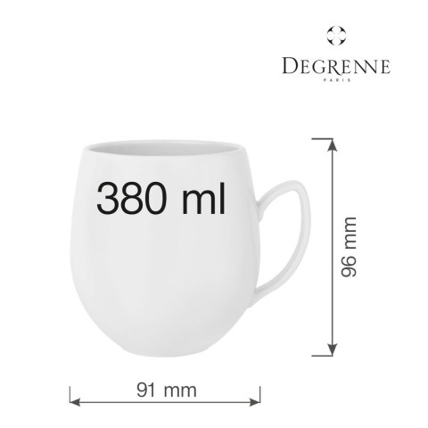 Kubek Salam The Blanc, 380 ml Degrenne