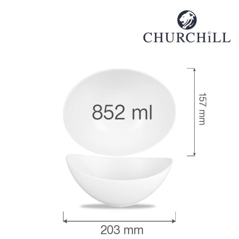 Misa bufetowa Alchemy Moonstone o wym. 203x157 mm, 852 ml Churchill