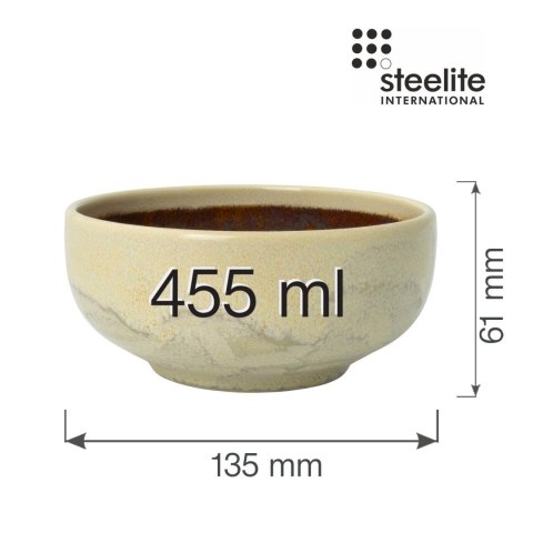 Miska Aurora Vesuvius Amber 135 mm Steelite