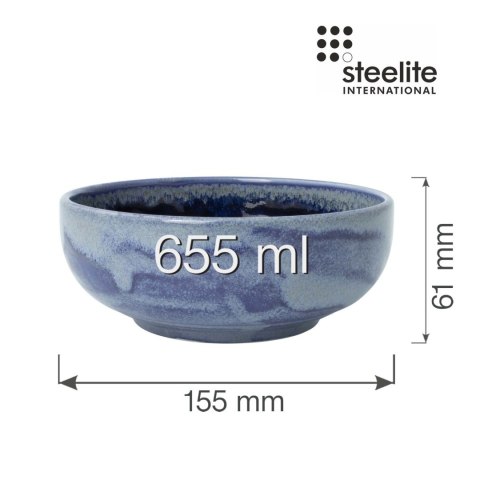 Miska Aurora Vesuvius Lapis 155 mm, 655 ml Steelite