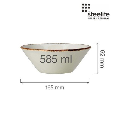 Miska Brown Dapple 165 mm Steelite