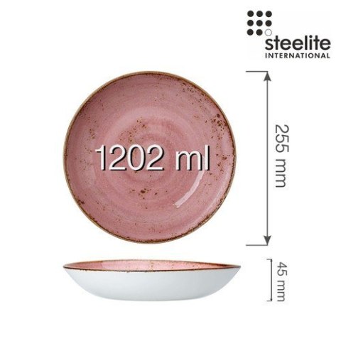 Miska coupe Craft Raspberry 255 mm Steelite