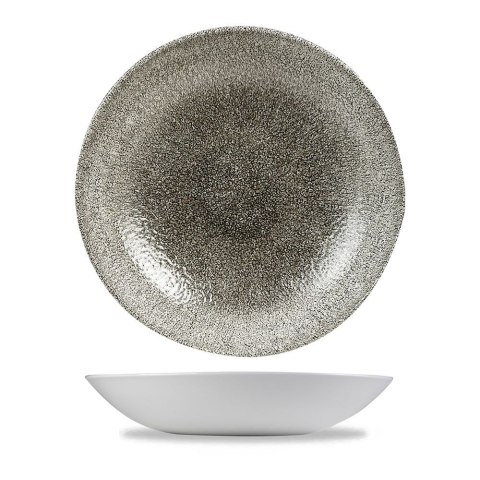 Miska coupe Raku Quartz Black 1136 ml Churchill