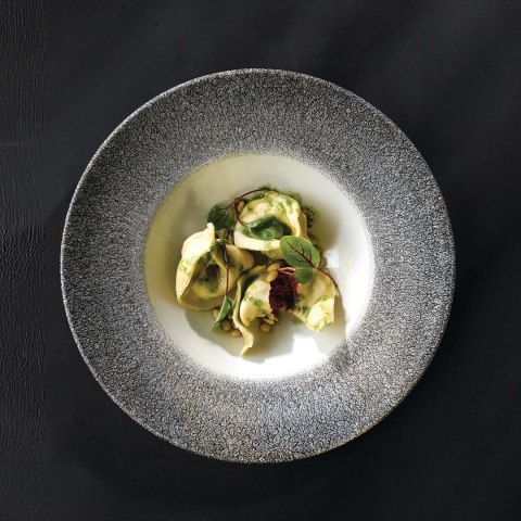 Miska coupe Raku Quartz Black 426 ml Churchill