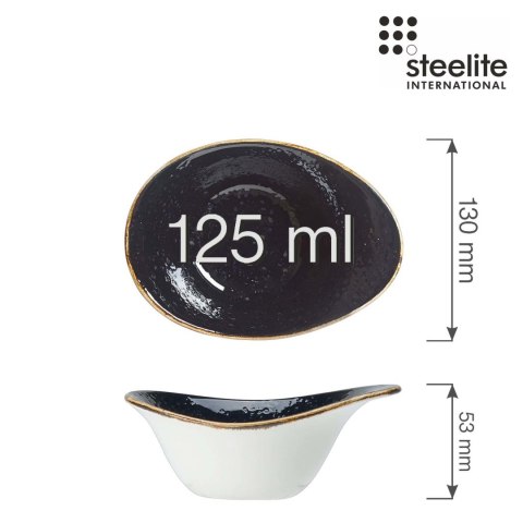 Miska Craft Liquorice 130 mm Steelite