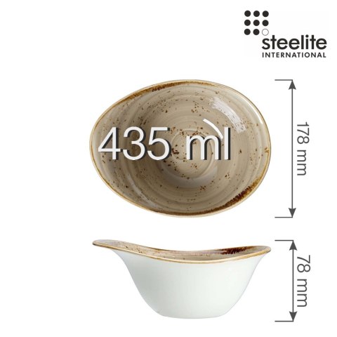 Miska Craft Porcini Freestyle 180 mm Steelite