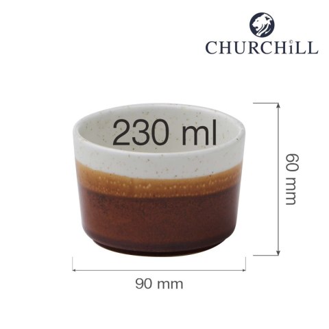 Miska Nourish Siena Barley White, 90x(h)60mm Churchill