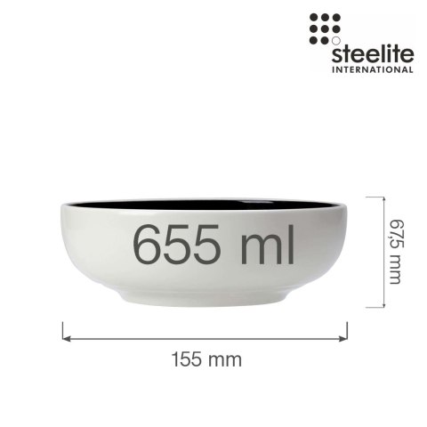 Miska Nyx 655 ml, Miska 155 mm Steelite