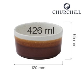 Miska do zupy Nourish Siena Barley White, 120mm Churchill