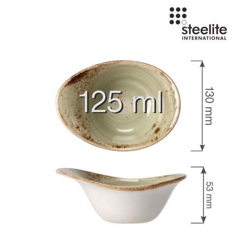 Miska łódka Craft Green 130 mm Steelite