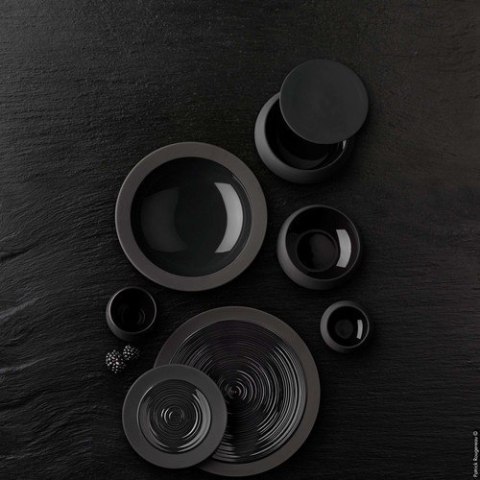 Miska skośna Bahia Onyx, 70 ml Degrenne