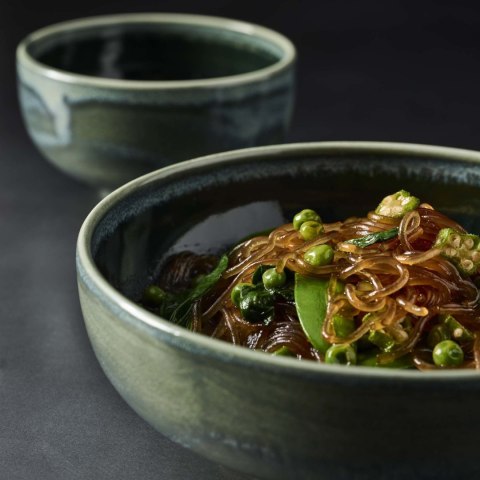 Miska sztaplowana Aurora Vesuvius Burnt Emerald 100 mm, 120 ml Steelite