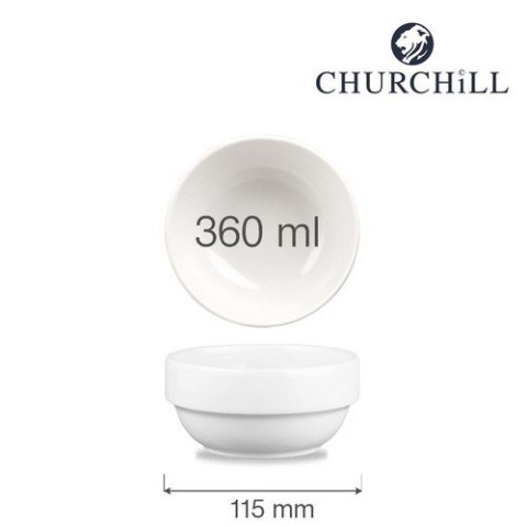 Miska sztaplowana Profile 360 ml, 115 mm Churchill