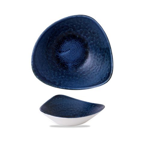 Miska trójkątna Stonecast Plume Ultramarine 235 mm Churchill
