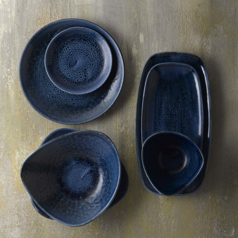 Miska trójkątna Stonecast Plume Ultramarine 235 mm Churchill