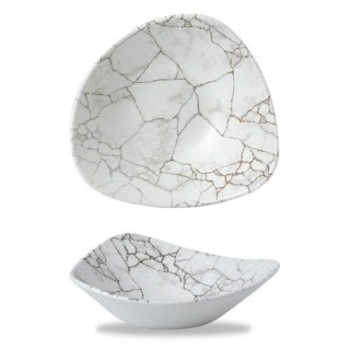 Miska trójkątna Studio Prints Kintsugi Agate Grey 185 mm Churchill