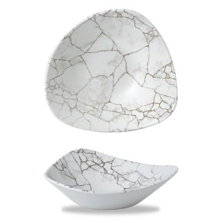 Miska trójkątna Studio Prints Kintsugi Agate Grey 185 mm Churchill