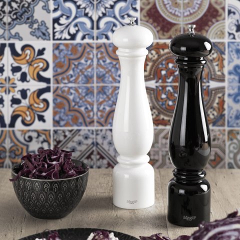 Młynek do pieprzu Firenze biały, 220mm Bisetti