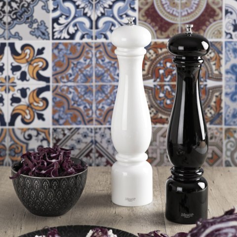 Młynek do pieprzu Firenze biały, 320mm Bisetti