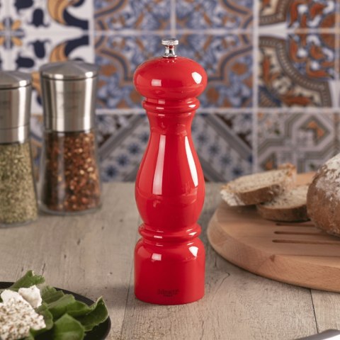 Młynek do pieprzu Firenze czerwony, 220mm Bisetti