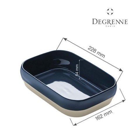 Naczynie do zapiekania Bahia Blue, 228x162 mm Degrenne