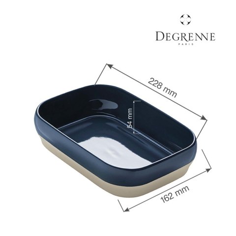 Naczynie do zapiekania Bahia Blue, 228x162 mm Degrenne