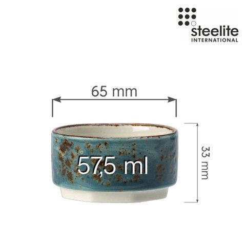 Naczynie na dipy Craft Blue 65 mm Steelite
