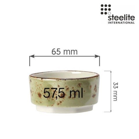 Naczynie na dipy Craft Green 65 mm Steelite