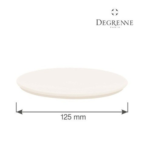 Pokrywka / talerz Cocottes Blanc Sable 125 mm Degrenne