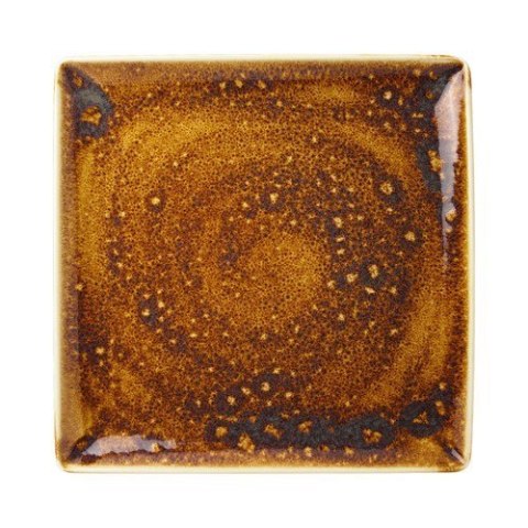 Półmisek kwadratowy Vesuvius Amber 270 mm x 270 mm Steelite