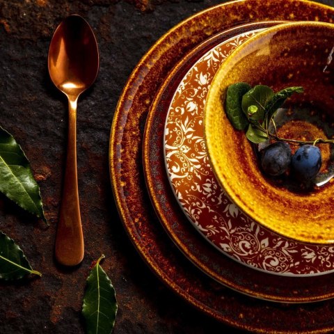 Półmisek kwadratowy Vesuvius Amber 270 mm x 270 mm Steelite