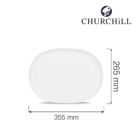 Półmisek owalny Alchemy Moonstone o wym. 265x355 mm Churchill