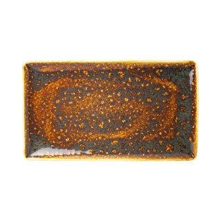 Półmisek prostokątny Vesuvius Amber 330 mm x 190 mm Steelite