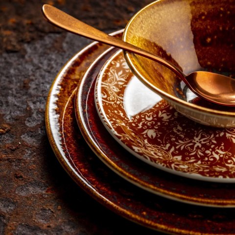 Półmisek prostokątny Vesuvius Amber 330 mm x 190 mm Steelite