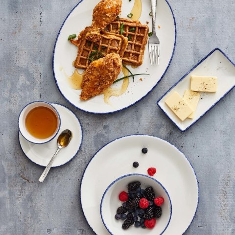 Spodek Blue Dapple 125 mm Steelite