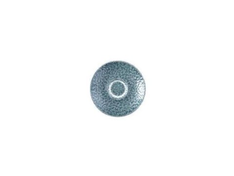 Spodek espresso Raku Topaz Blue 118 mm Churchill
