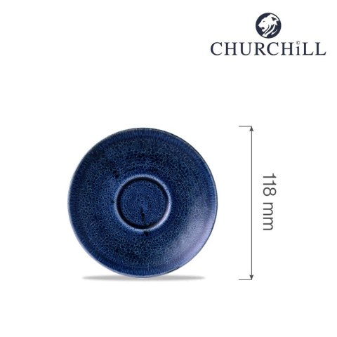 Spodek espresso Stonecast Plume Ultramarine 118 mm Churchill