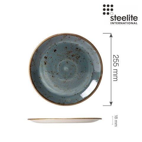 Talerz coupe Craft Blue 255 mm Steelite