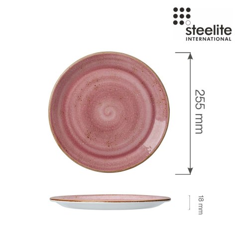 Talerz coupe Craft Raspberry 252.5 mm Steelite