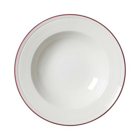 Talerz do pasty Bead Maroon Band 240 mm Steelite