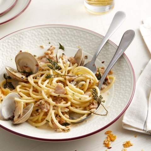 Talerz do pasty Bead Maroon Band 240 mm Steelite