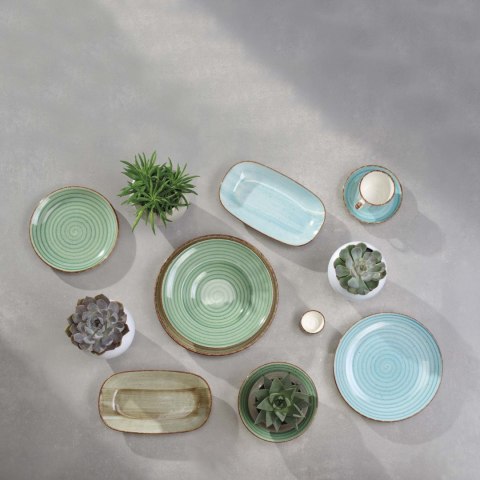 Talerz do pasty Turkus 260 mm Fine Dine