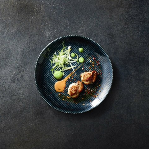 Talerz płytki Astro Metallic Blue, 290mm Churchill