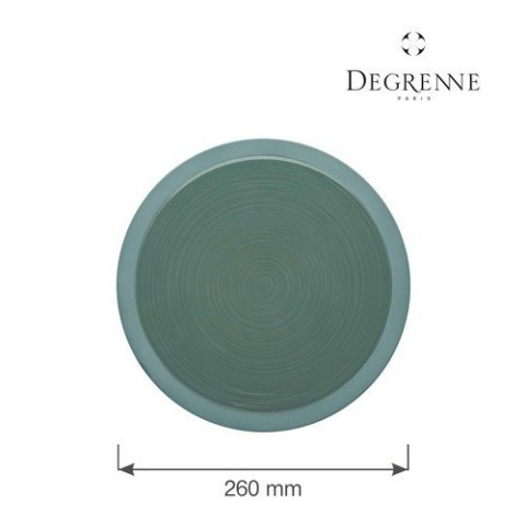 Talerz płytki Bahia Argile Verte, 260 mm Degrenne