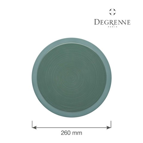 Talerz płytki Bahia Argile Verte, 260 mm Degrenne