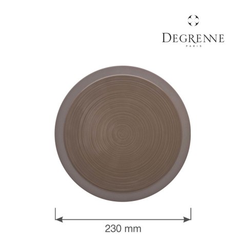 Talerz płytki Bahia Basalt, 230 mm Degrenne