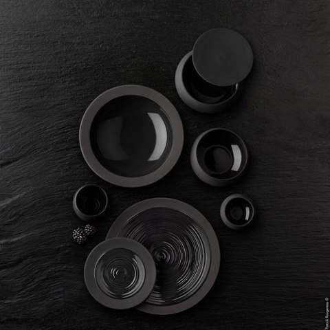 Talerz płytki Bahia Onyx, 230 mm Degrenne