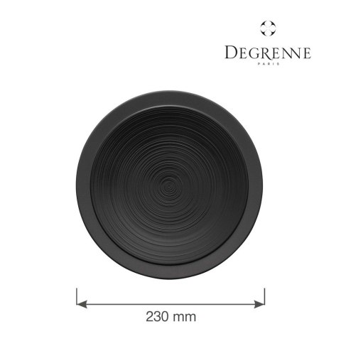Talerz płytki Bahia Onyx, 230 mm Degrenne